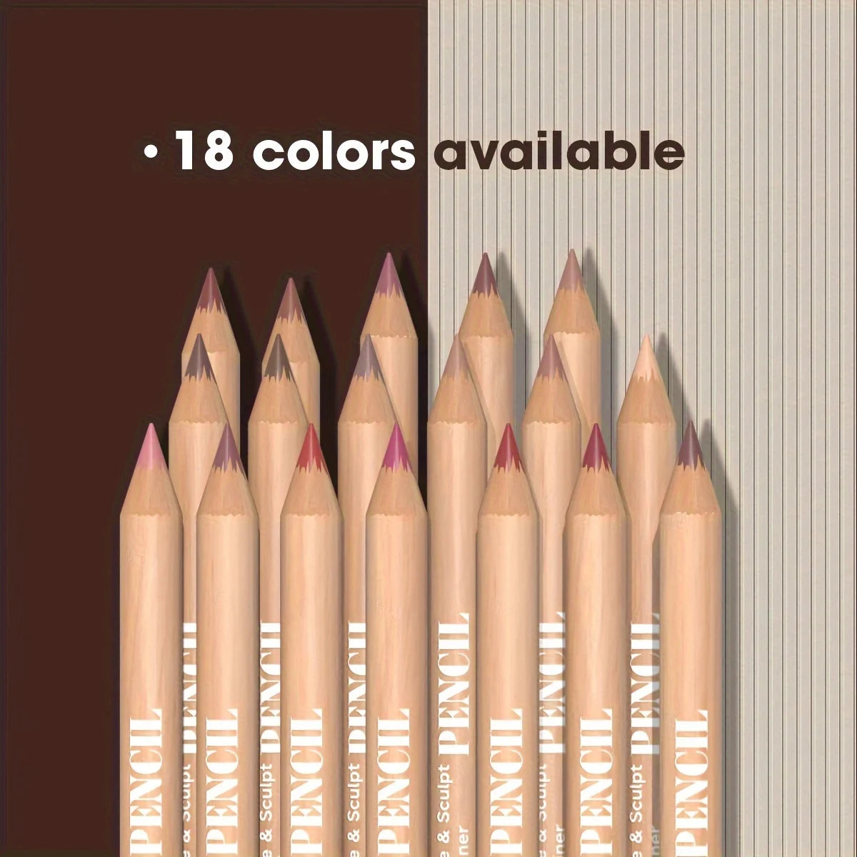 6pcs Velvet Matte Lip Liner Pencils Set Long-Lastin, Non-Drying Perfect for Lining Filling Lips Versatile for All Skin Types