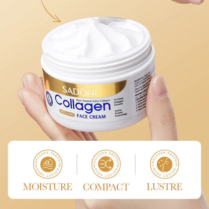 SADOER Collagen Face Cream sknicare Moisturizing Hydrating Firming Face Creams Faical Cream Beauty Face Skin Care Products