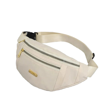 Women's Sports Waist Bag Crossbody Fanny Pack – Lightweight Multi-Pocket Belt Bag for Phone, Travel, Running, Hiking & Everyday Essentials