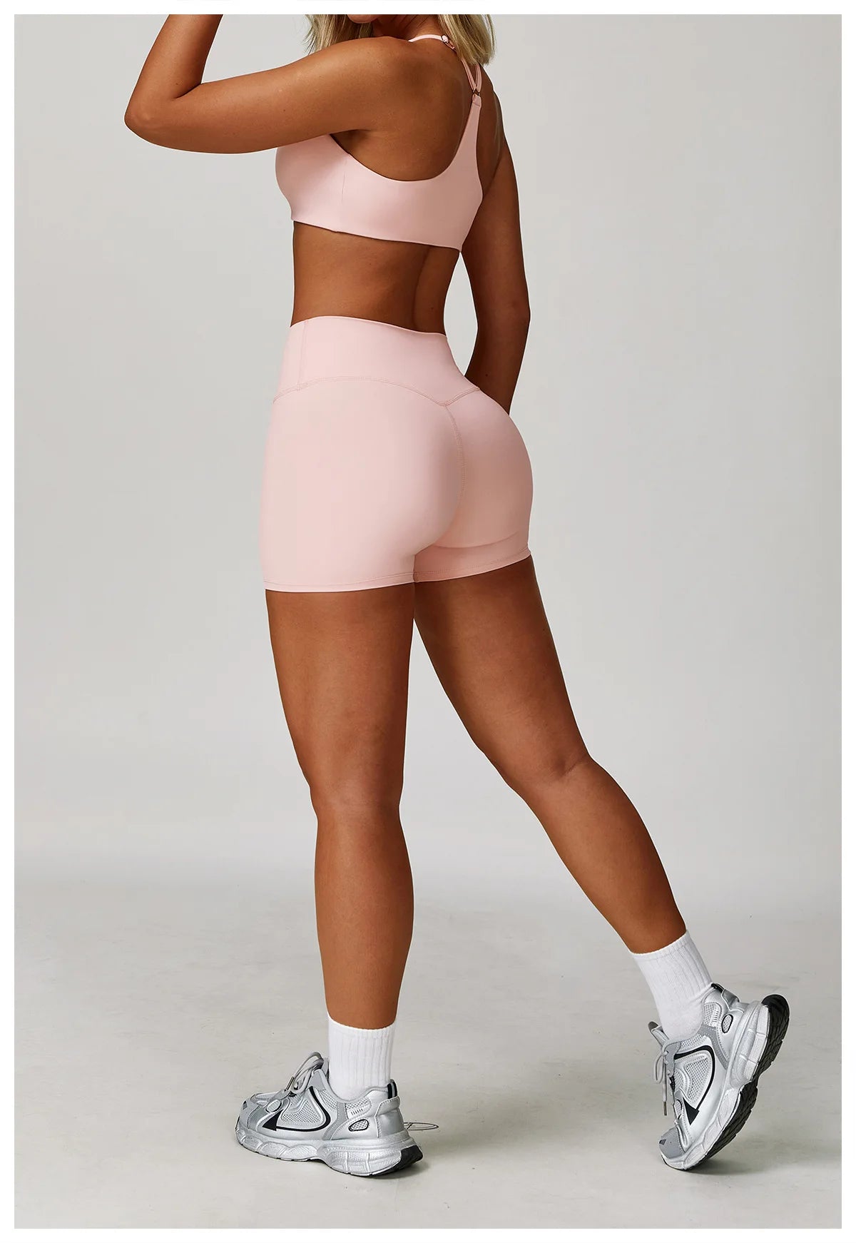 Women's 2/3PCS Yoga Set Workout Clothes Long Sleeve Sports Bra Leggings Gym Running Activewear Outfit