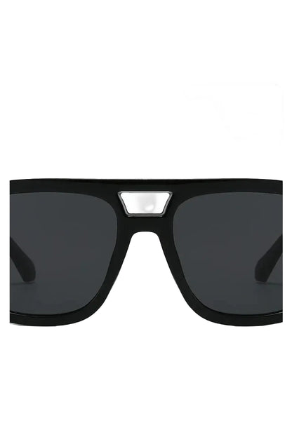 Retro Double Bridge Square Sunglasses for Women & Men – Candy Color Oversized UV400 Fashion Sun Glasses