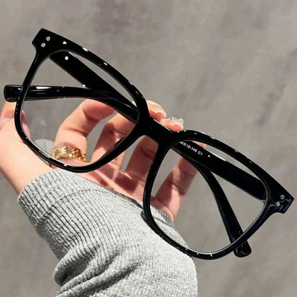 3 Piece Square Frame Blue Light Blocking Glasses Set for Women