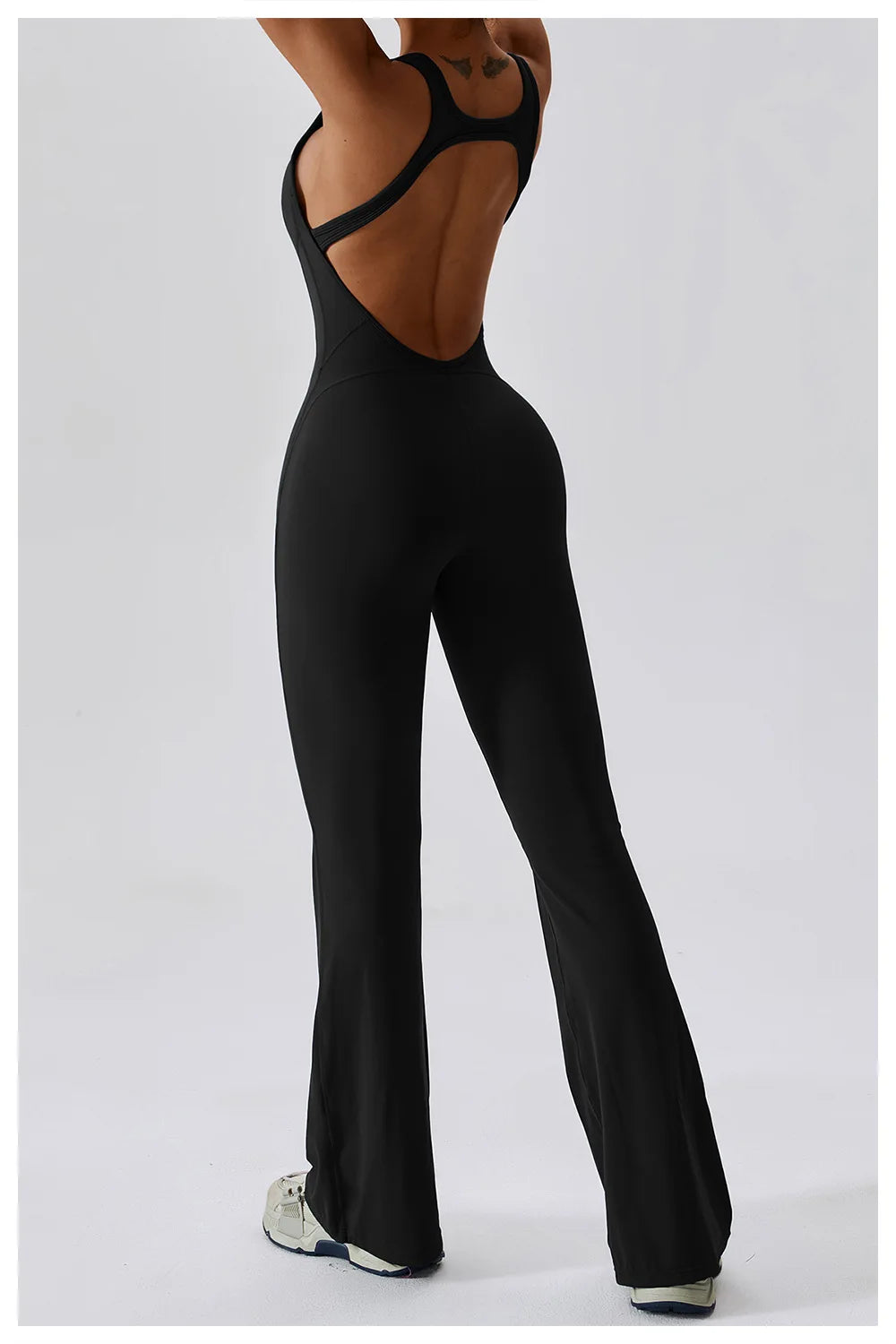 Women's 1 Pcs Seamless Yoga Jumpsuit – Push-Up Fitness Romper for Gym, Workout & Training