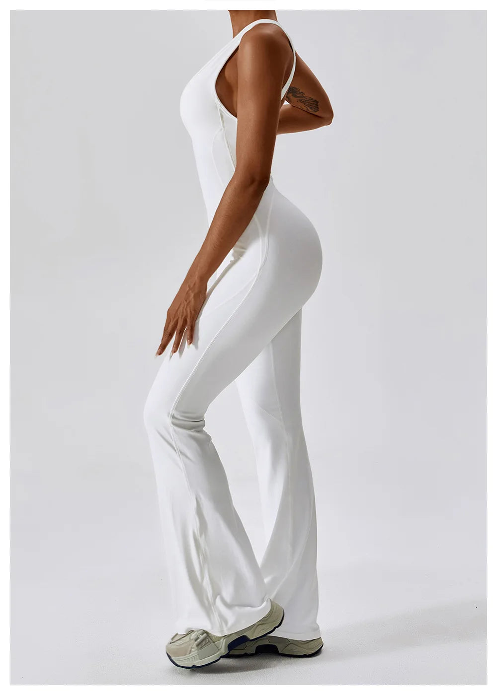 Women's 1 Pcs Seamless Yoga Jumpsuit – Push-Up Fitness Romper for Gym, Workout & Training