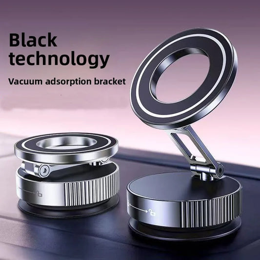 360 ° adjustable magnetic phone holder, pocket sized foldable, Vacuum magnetic phone holder, Magsafe suction cup phone holder.