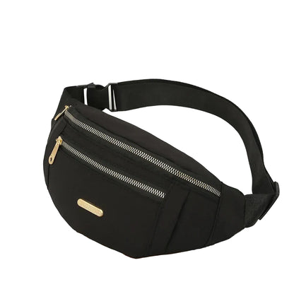 Women's Sports Waist Bag Crossbody Fanny Pack – Lightweight Multi-Pocket Belt Bag for Phone, Travel, Running, Hiking & Everyday Essentials