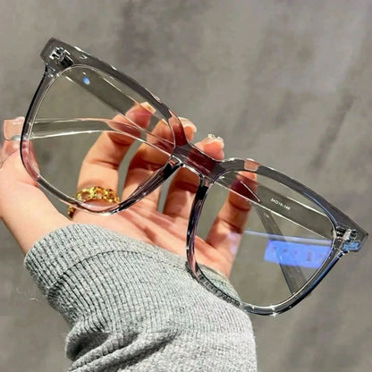 3 Piece Square Frame Blue Light Blocking Glasses Set for Women