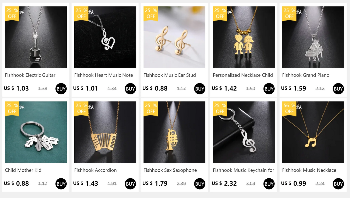 Music Necklace Treble Clef Note Chain Musical Symbol Staff Notation Gift For Woman Men Kid Child Silver Color Pendant Jewelry
