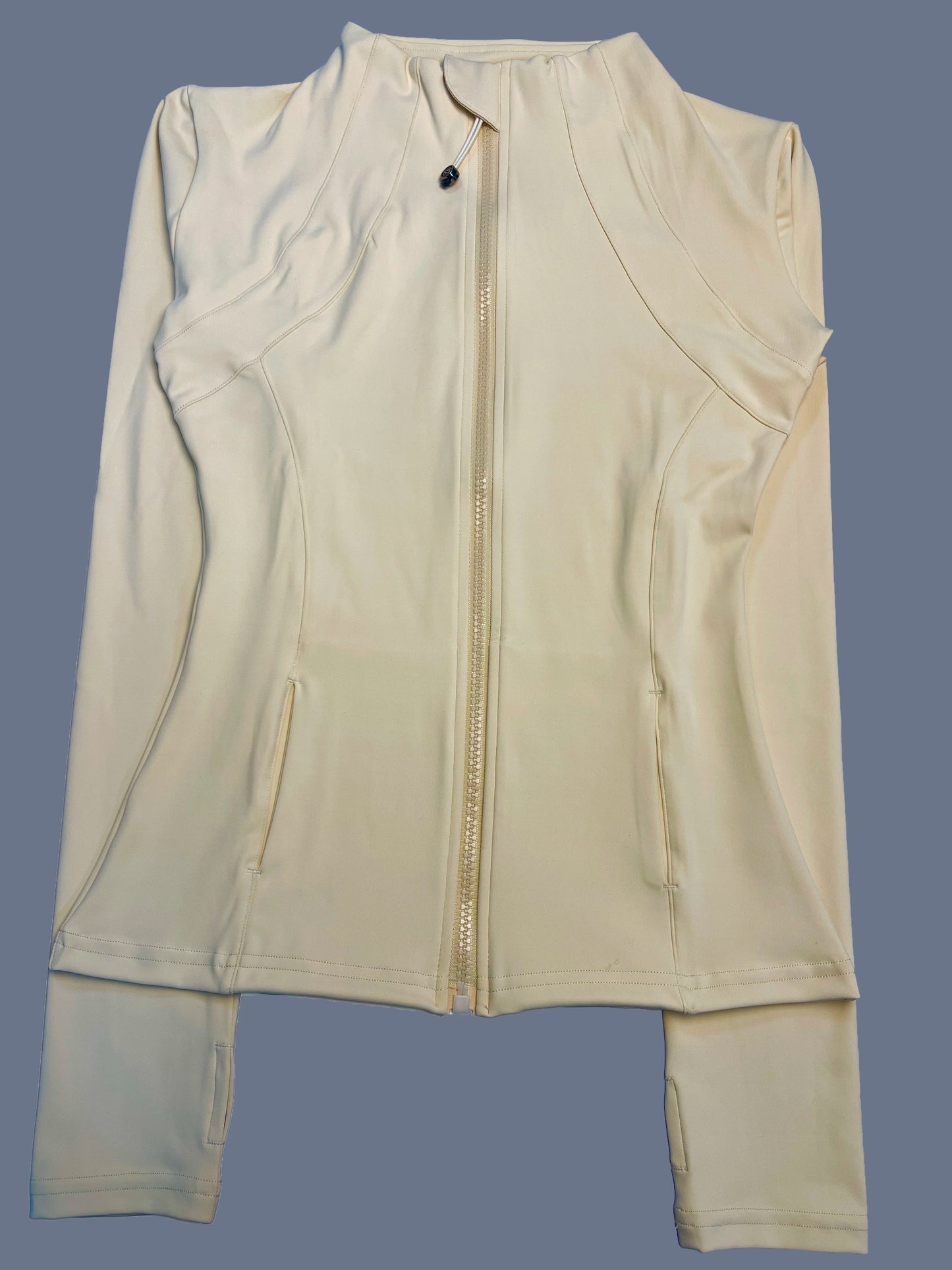 Women’s Quick Dry Slim Fit Workout Jacket – Breathable Zip-Up Running, Yoga & Gym Activewear Top
