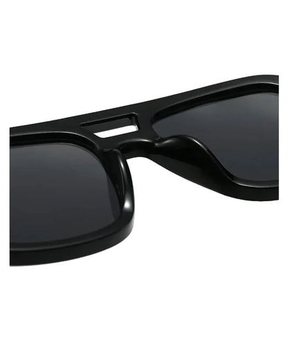 Retro Double Bridge Square Sunglasses for Women & Men – Candy Color Oversized UV400 Fashion Sun Glasses